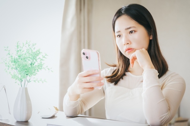 スマホ　危険　注意