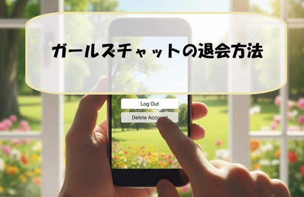 ガールズチャットの退会方法
